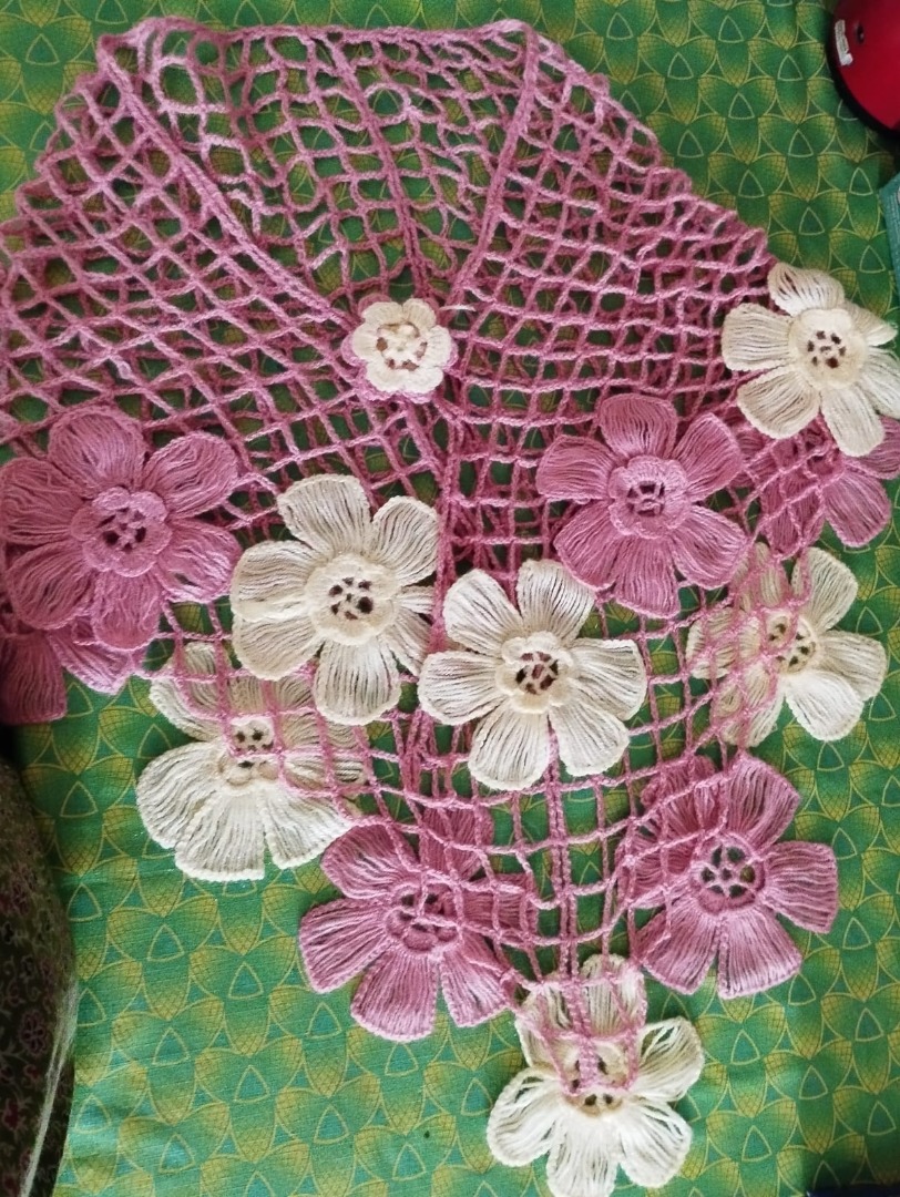 Rectangular shawl